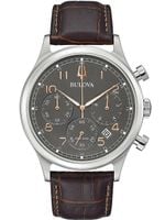 Zegarek Męski Bulova 96B356 brązowy pasek