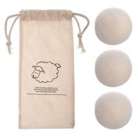 3x Piłki do Prania Kulki Kule Piorące Antykłaczki Zmiękczające do Suszenia