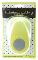 DZIURKACZ OZDOBNY 6,3CM JCDZ-125-010 KOŁO DP CRAFT
