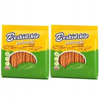Beskidzkie Paluszki o smaku sera i cebulki 180 g x 2 sztuk