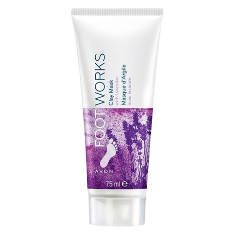Avon FootWork Wygładzająca maska lawendowa do stóp zdjęcie 1