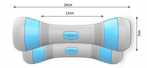 Hantle Ciężarki Regulowane Hantelki Fitness 2x2kg Do Ćwiczeń Dla Kobiet 3w1 na Arena.pl