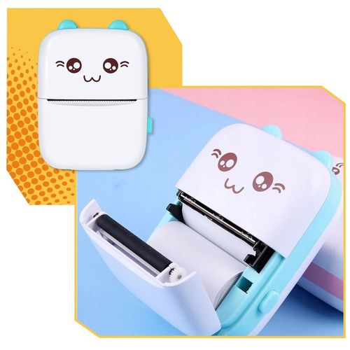 Mini Drukarka Termiczna DRUKUŚ ORYGINALNY Do Zdjęć Przenośna + 11 ROLEK na Arena.pl