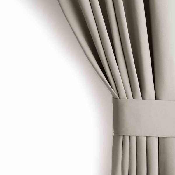 CURT/AH/BLACKOUT/EYELETS/L.BEIGE/140x270/1PC zdjęcie 2