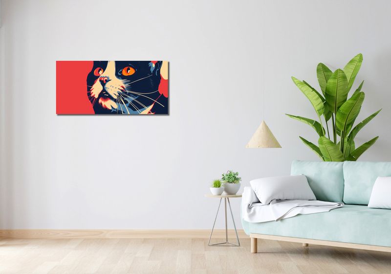 Obraz 90x40cm Szok zdjęcie 2