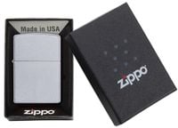 Srebrna Zapalniczka Benzynowa ZIPPO Satin Chrome