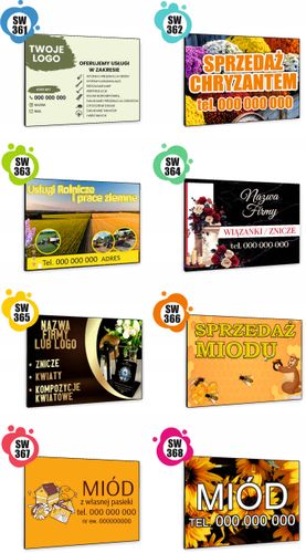 TABLICZKA REKLAMOWA szyld z dibondu nadruk 40x30 cm czyszczenie aut na Arena.pl