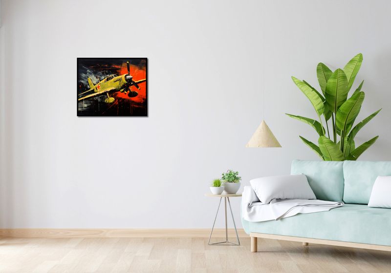 Plakat 60x50cm Barwny Przelot zdjęcie 4