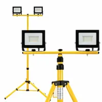 Naświetlacz LED 60W Halogen Statyw Stojak Budowlany Reflektor Lampa PREMIUM