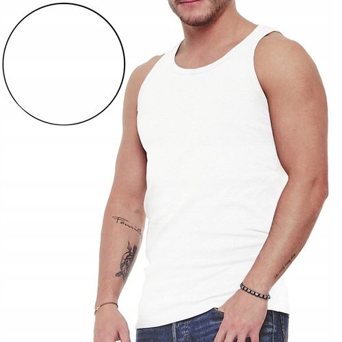 PODKOSZULKA KOSZULKA MĘSKA 100% BAWEŁNA GŁADKA 2XL Moraj na Arena.pl