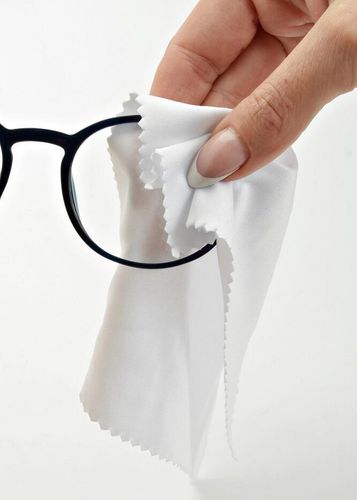 Biała ŚCIERECZKA DO OKULARÓW Mikrofibra na okulary na Arena.pl