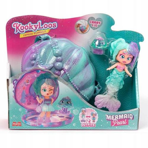 Kookyloos SYRENKA Mermaid Pearl + PET PART Roxy - lalki LALECZKI lalka PETS na Arena.pl
