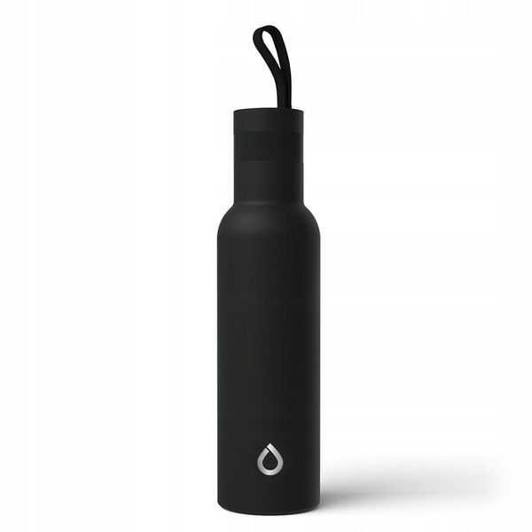 Butelka termiczna termos Dafi Easy 490ml (czarna) zdjęcie 1