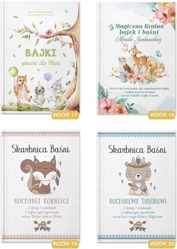 BAJKI dla dzieci Prezent na Dzień Dziecka Roczek Pamiątka Chrztu Z IMIENIEM na Arena.pl