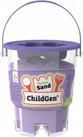 ChildGen Piasek kinetyczny z foremką 100% naturalny 500g FIOLETOWY pachnący