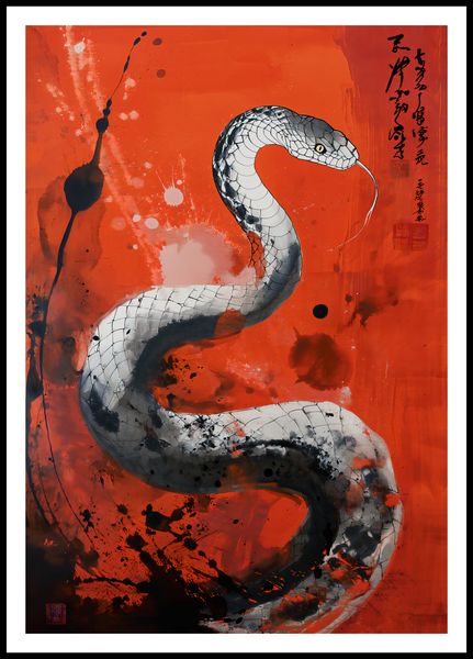 Plakat 68x98cm Smoczy Oddech Węża zdjęcie 3