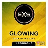 Exs Glow Fluorescencyjne Prezerwatywy Świecące W Ciemności 3szt