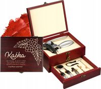 Zestaw do wina z unikalnym grawerem elegancki prezent z imeniem