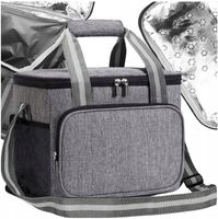 Torba Termiczna ŚNIADANIOWA duża na śniadanie jedzenie napoje LUNCH BOX