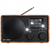 RADIO KUCHENNE BUDOWLANE PRZENOŚNE WYŚWIETLACZ BLUETOOTH DAB+ FM AUX USB