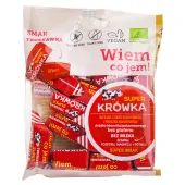 Krówki Bezmleczne Truskawkowe Bezglutenowe Super Krówka Bio, 150g