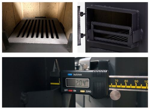 Piec koza piecyk szamotowy 13 cegieł 2mm ATEST EKO 6,5 kW EKOPROJEKT na Arena.pl