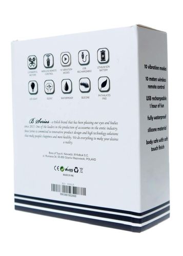 Stymulator-Prostate Massager With Ring Usb 10 Function / Remote Control na Arena.pl