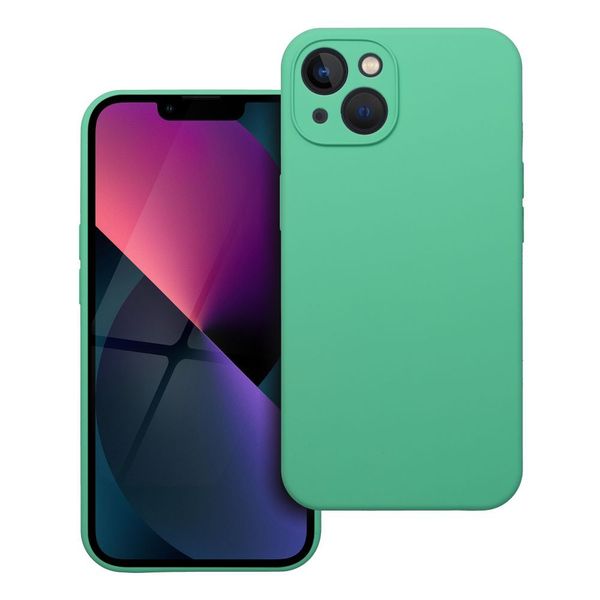 Futerał SILICONE 2mm do IPHONE 13 miętowy zdjęcie 1