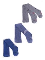 Rajstopy chłopięce bawełniane we wzory 3PAK 56-62 YOCLUB