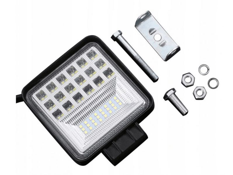 Lampa robocza led panel halogen 126w 12v 24v cree zdjęcie 5