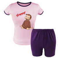 Krótka Piżama dziecięca - Ciekawski George