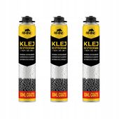 Pianoklej KLEJ DO STYROPIANU EPS XPS 800ml Piana MOCNY WYDAJNY ZESTAW