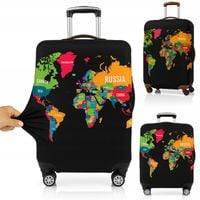 Pokrowiec Ochronny na Walizkę Podróżną Duża L Etui Bagaż 70x50x30cm P2