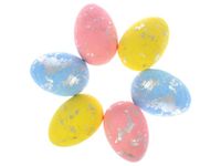 Jajka wielkanocne styropianowe jaja 6szt ozdoba wielkanocna 7cm