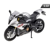 Model 1:12 RMZ HOBBY BMW S1000RR 2020 (Regular), srebrny