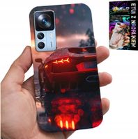 ETUI DO XIAOMI 12T / 12T PRO - LUKSUSOWE SAMOCHODY, MEGA WZORY, OBUDOWA