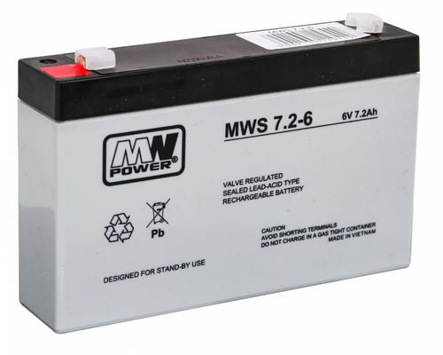 Akumulator Żelowy 6V/7,2Ah Część Zapasowa Do Pojazdów Elektrycznych Dla na Arena.pl