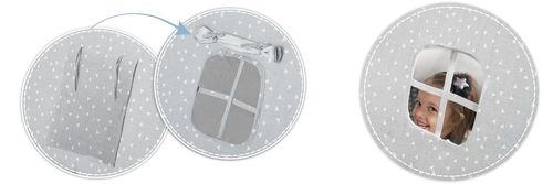 Namiot tipi bawełniany - Trójkąty na Arena.pl