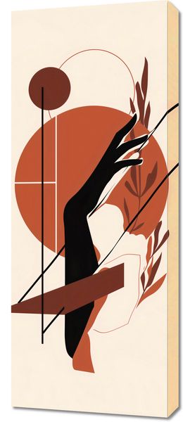 Obraz 40x100cm Zmierzch na Dłoni zdjęcie 1