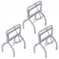 3x pułapka metalowa na szkodniki krety nornice