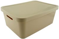 POJEMNIK PLASTIKOWY Z POKRYWKĄ 12 LITRÓW PUDEŁKO