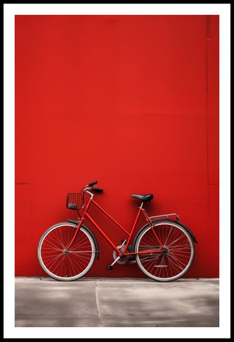 Plakat 56,6x86,4cm Czerwony Rower na Arena.pl