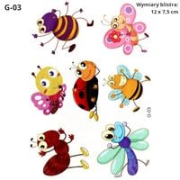 Tatuaże dla dzieci, różne wzory - G-03