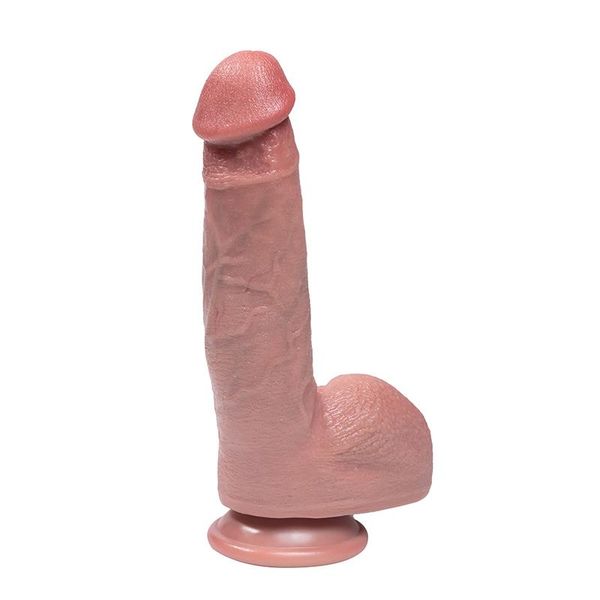 Flexible Hyper-Realistic Silicone Dildo 21 Cm zdjęcie 5