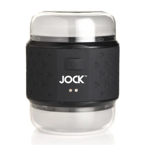 jock double stroker black - wibrująca maszyna intymna, dwustronna, ipx7 na Arena.pl