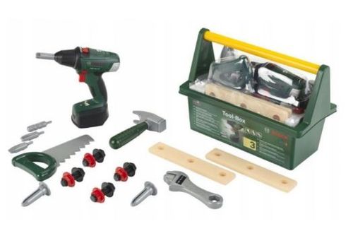 Skrzynka z wkrętarką i narzędziami Bosch Klein na Arena.pl