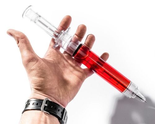 Długopis strzykawa XXL na Arena.pl