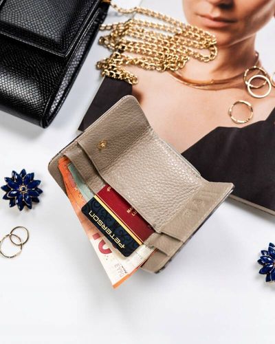 mały portfel damski ze skóry naturalnej - peterson na Arena.pl