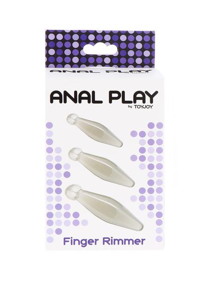Finger Rimmer 3Pcs Transparent zdjęcie 2