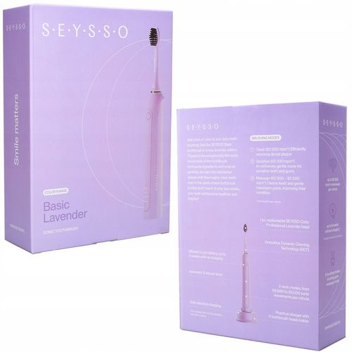 Szczoteczka soniczna do zębów SEYSSO BASIC LILIOWY na Arena.pl